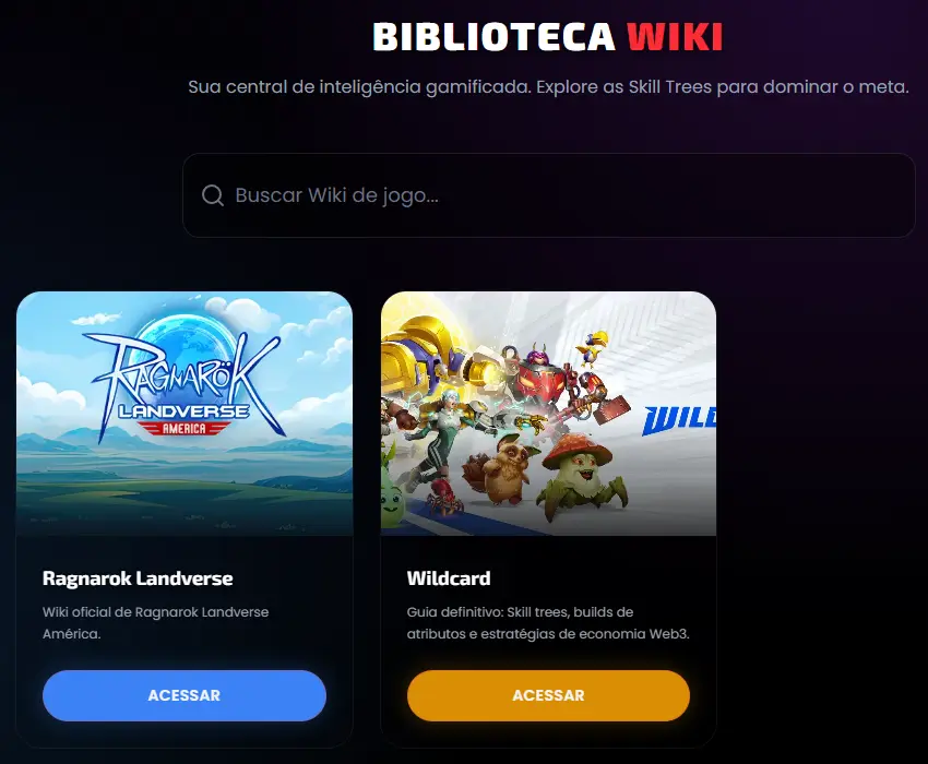 Biblioteca Wiki da TempestLabs